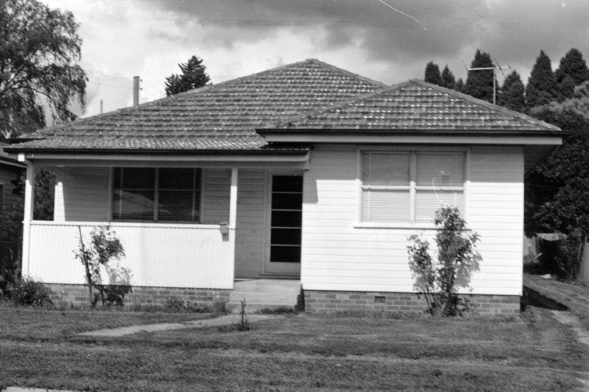  No. 20 of set of 55 weatherboard houses