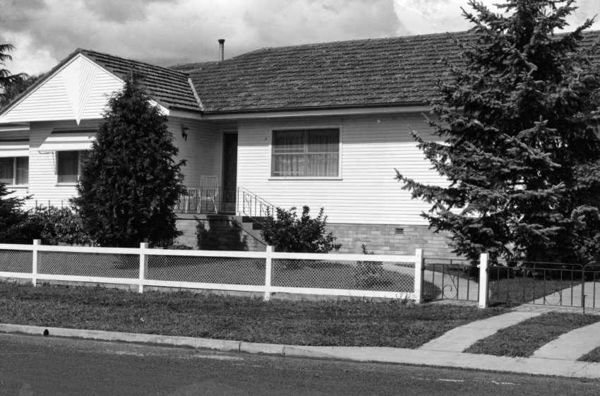  No. 21 of set of 55 weatherboard houses