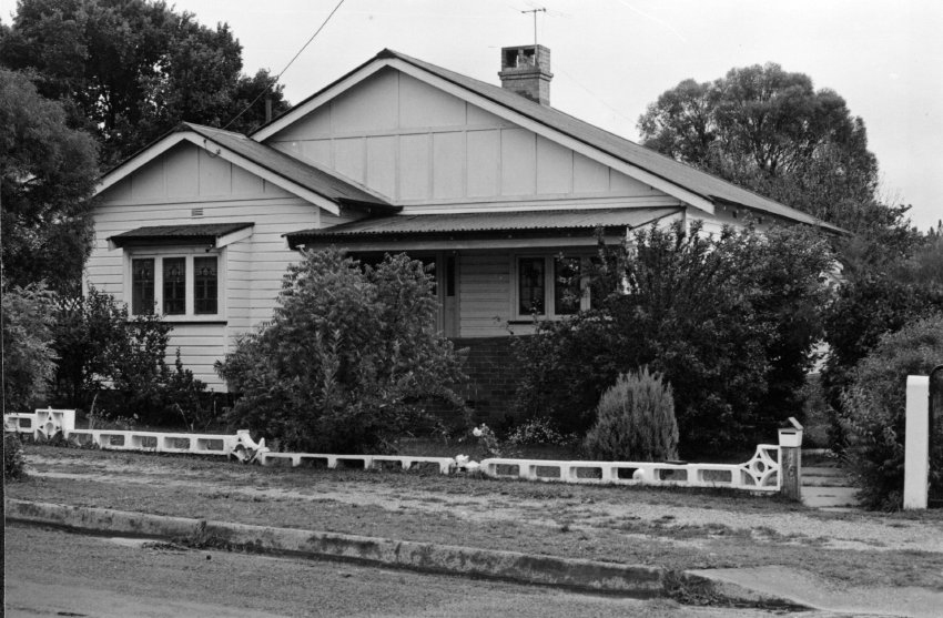  No. 33 of set of 55 weatherboard houses