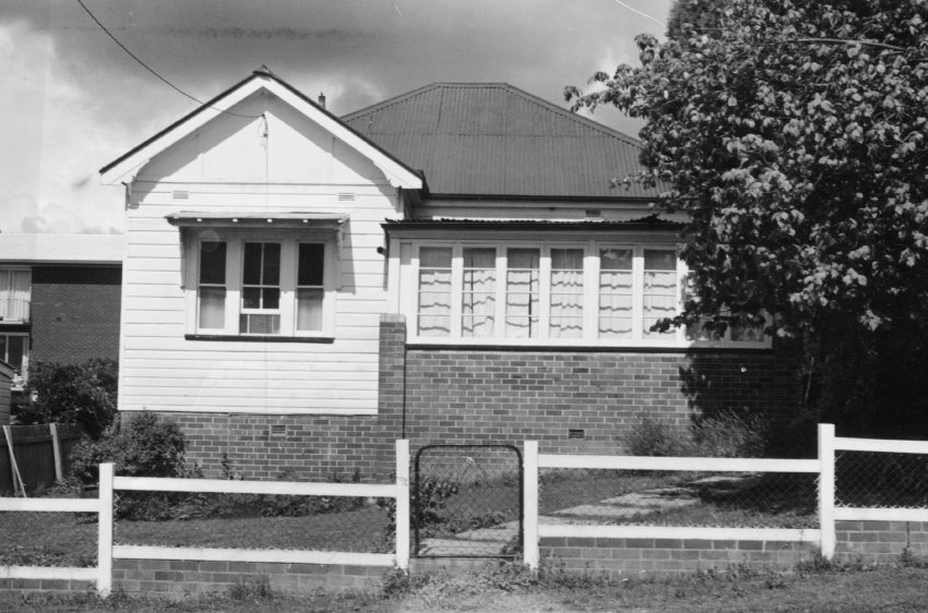  No. 55 of set of 55 weatherboard houses