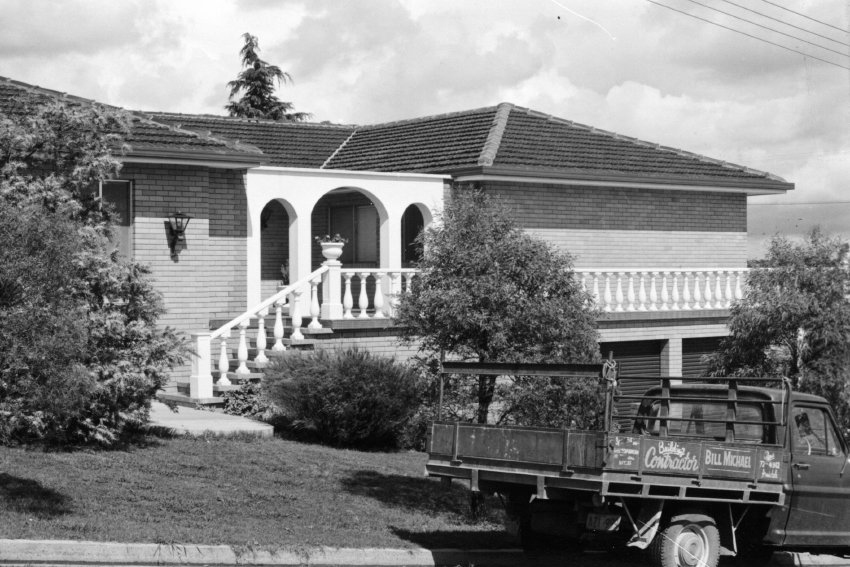  No. 4 of set of 13 brick houses