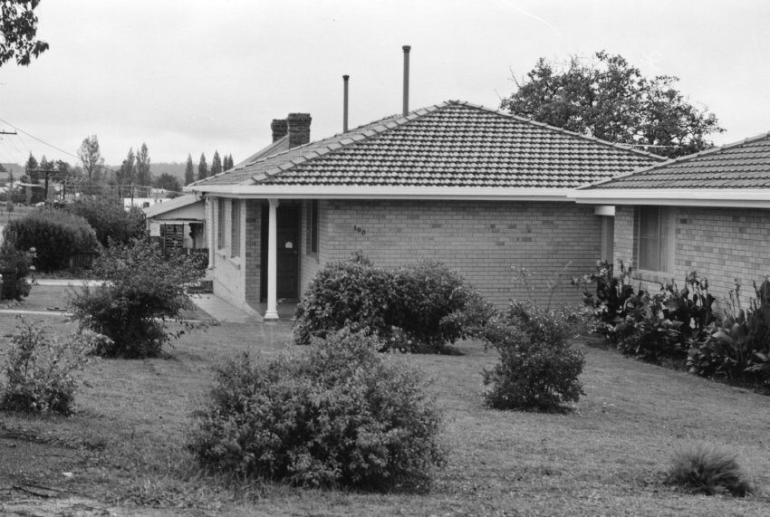 No. 13 of set of 13 brick houses. 