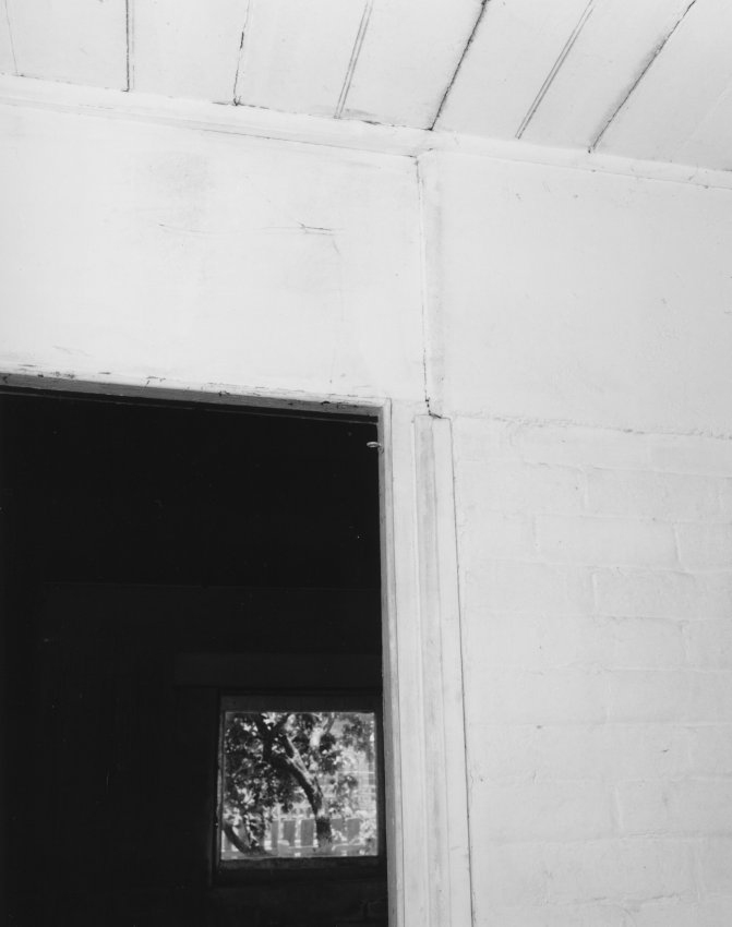 Interior view of a house in Markham Street before renovations