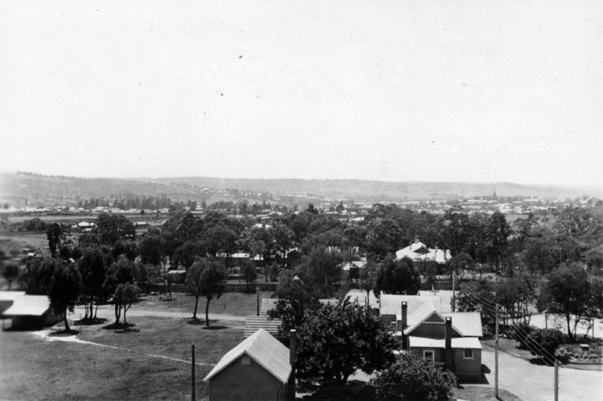 View over Armidale from top of stack 60 feet high - N.E.G.S
