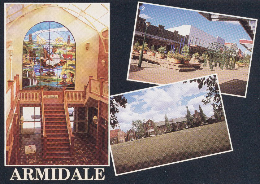 Hanna's Arcade Window, Mall in Town Centre, The Armidale School