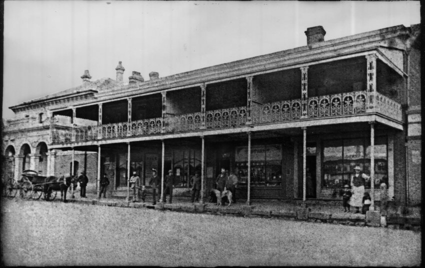 Post Office, H G Mallam, Medical Hall, Beardy Street, Armidale