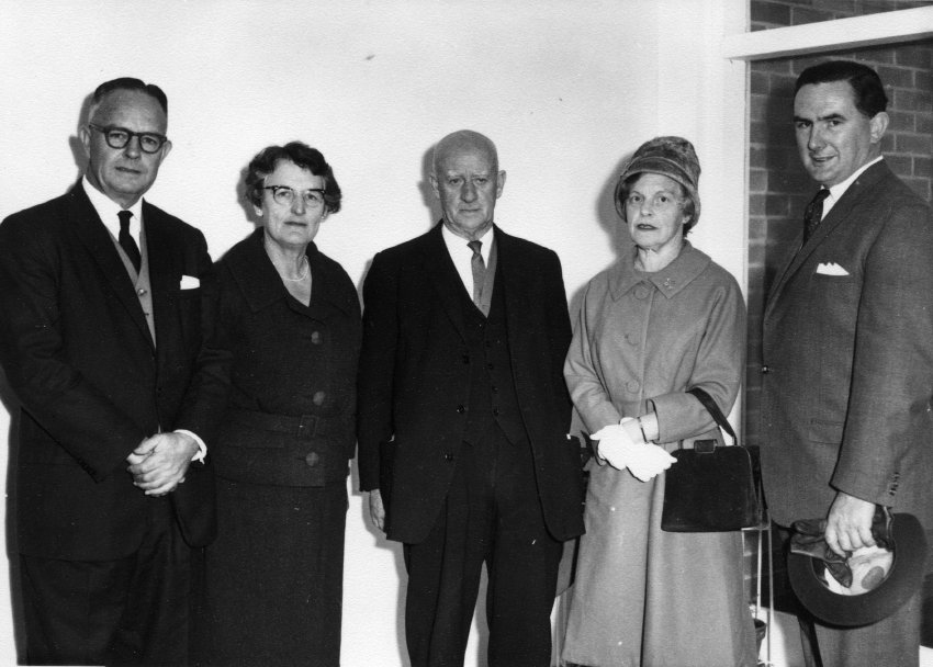  Smith House, Armidale Teachers' College, at the opening of Bassett Wing, 1962