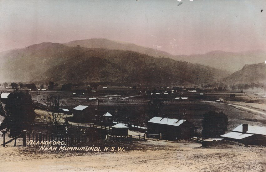 Blandford township, near Murrurundi, Hunter Valley, NSW