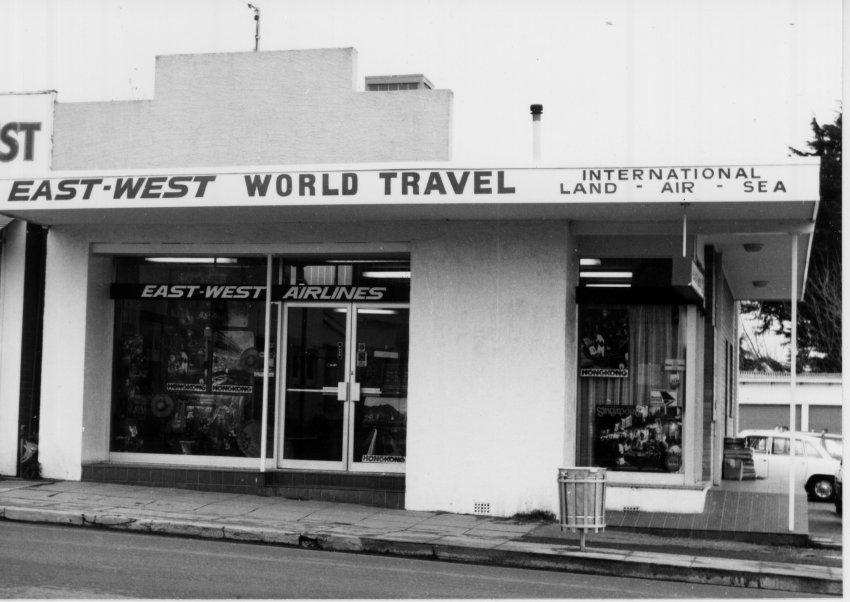 East-West World Travel, Dangar Street, 1980