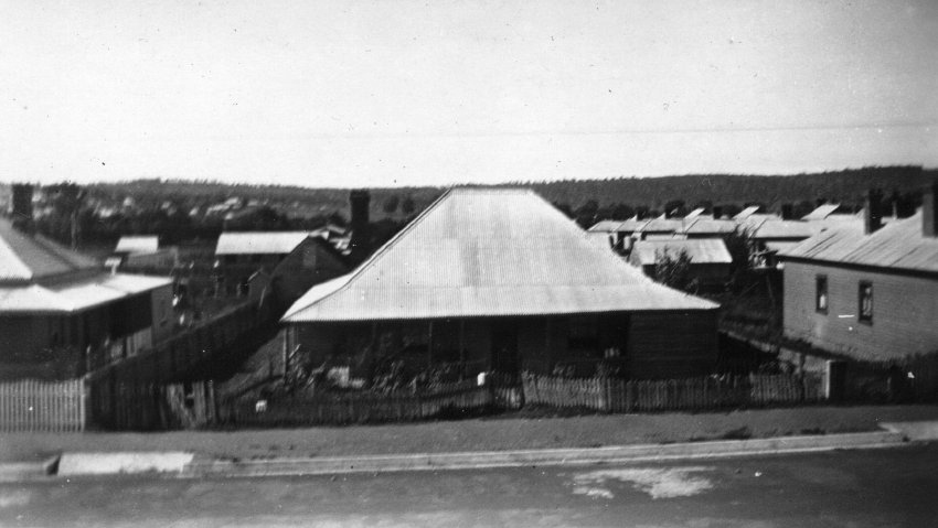 Armidale Teachers' College: View of Armidale from "Whare Koa" student residence, 1929-30