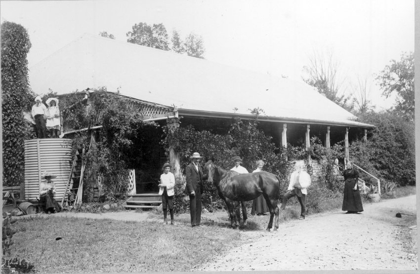 Salisbury Court, home of Sir Bernard and Lady Croft, 20 March 1898