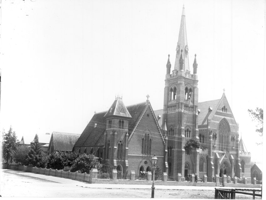 Roman Catholic Cathedral of St Mary and St Joseph (built 1912), beside the old cathedral (built 1872)