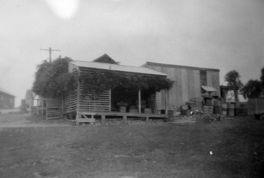 Cascade Store (the only store), J.R. Dunn   2 berets, November 1936