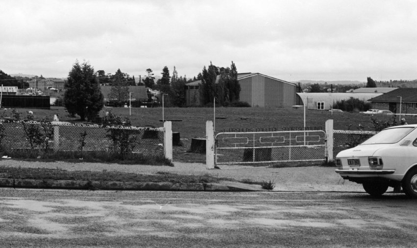 St Mary's Catholic School playing fields, Jessie Street, Armidale, c.1975