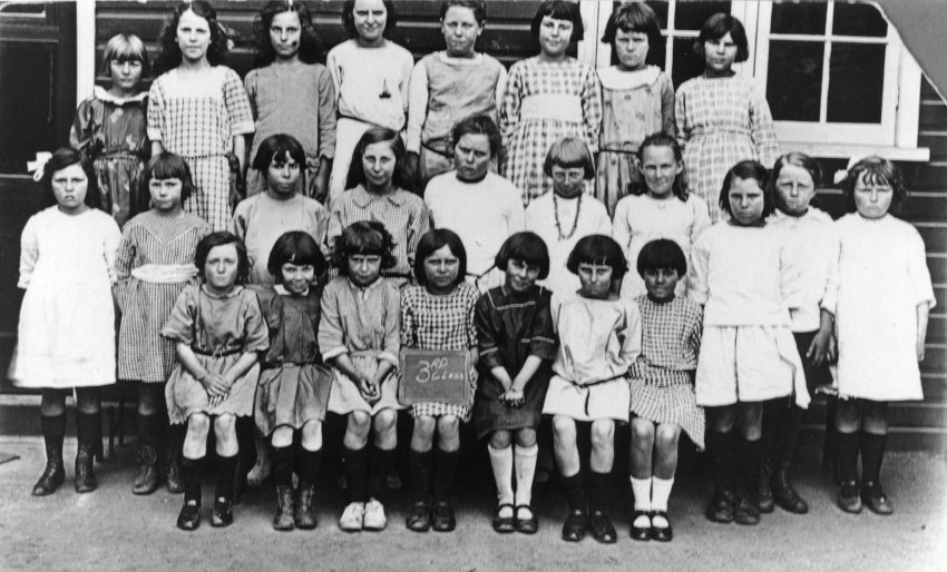 Pupils at St Mary's Primary School, [1920 or 1923]