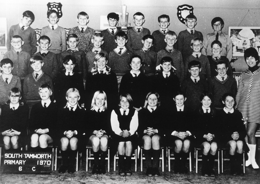 South Tamworth Primary School, Class 6C, 1970