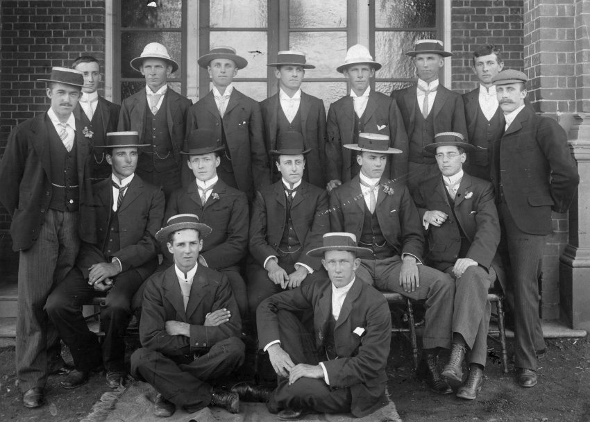 Probably first meeting of The Armidale School Old Boys
