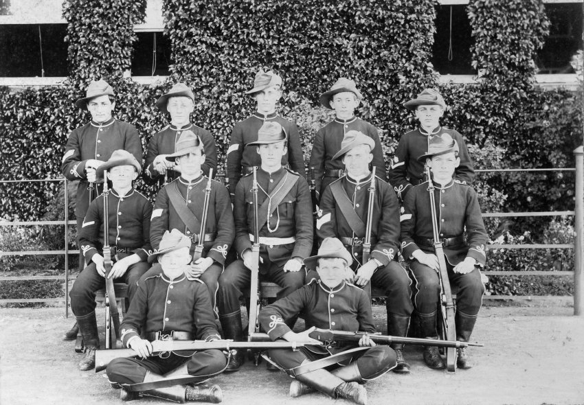The Armidale School cadet group