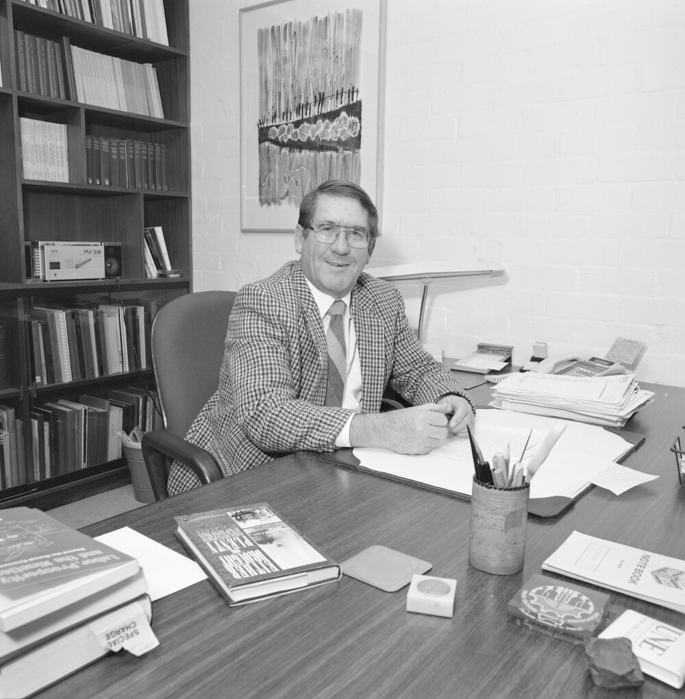 Prof. Warren Musgrave, Centre for Water Policy Research, UNE, 1994