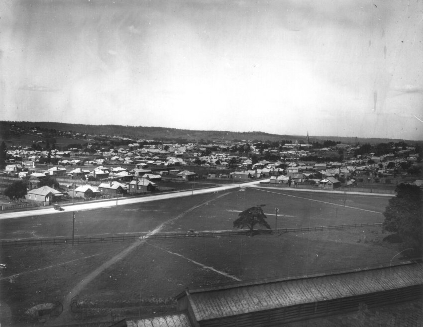 View of Armidale from railway coal-loader