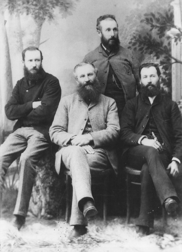 J. D. McLennan, R. MacKay, G. McCrossin, H. Robson - Mackay Exploring Expedition