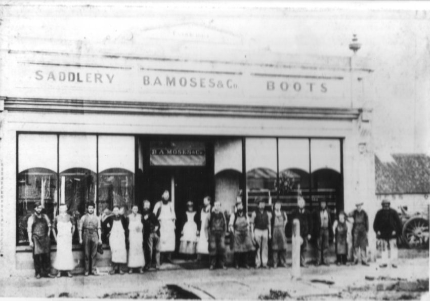 B.A. Moses and Co. Saddlery and Boot Store