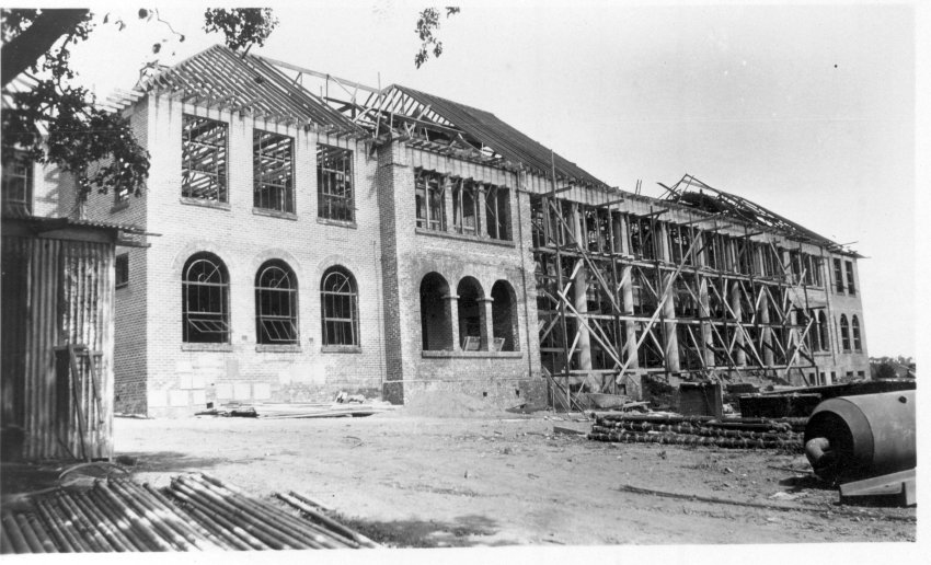 Armidale Teachers' College under construction, c. 1930