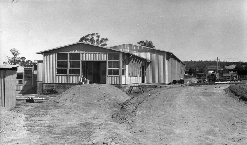 Armidale Teachers' College - Construction of Newling House, 1954 - Matron's quarters and dining room