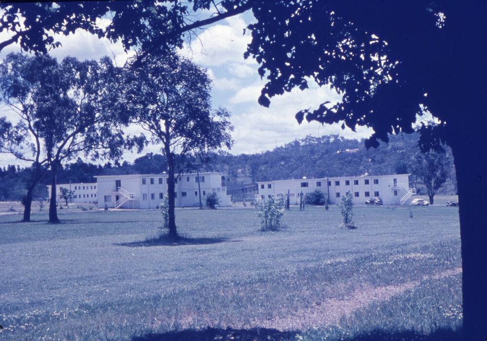 View looking towards Wright College, UNE
