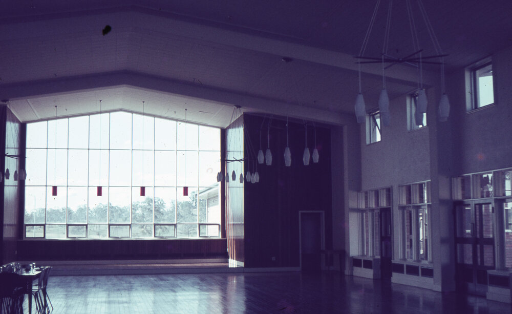 Wright College dining room, UNE