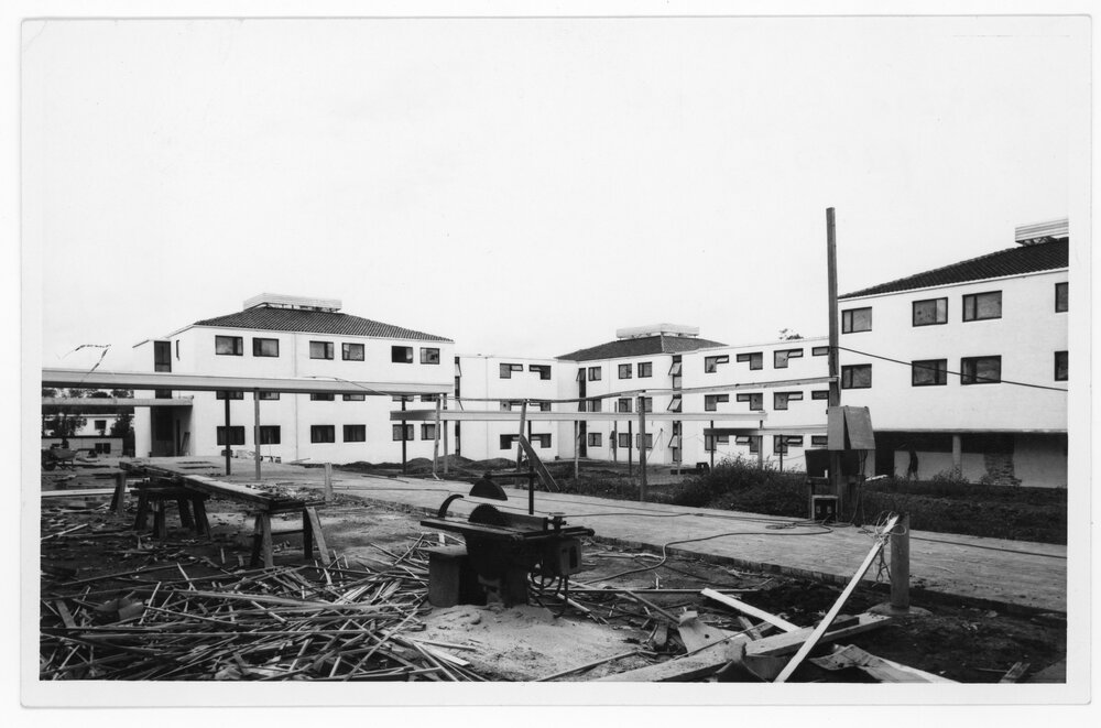Austin College, building site, 1972