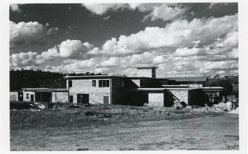 Wright College construction, 1961