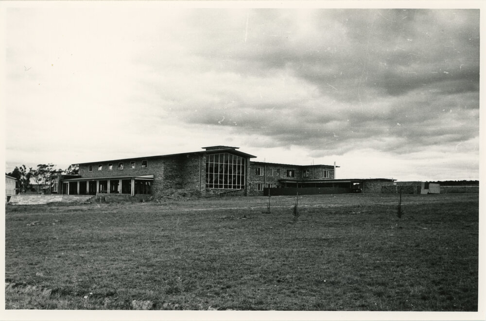 Wright College construction, 1961