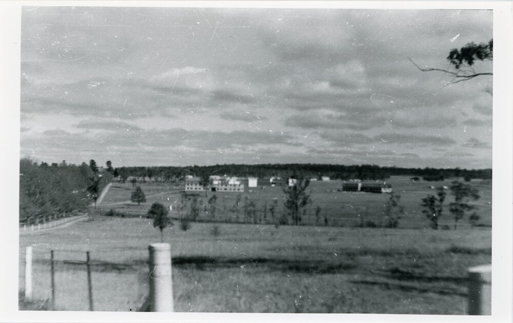 View across UNE campus, 1958