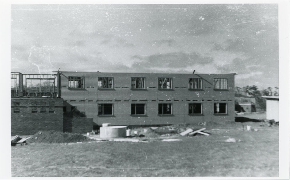 Wright College construction, 1958