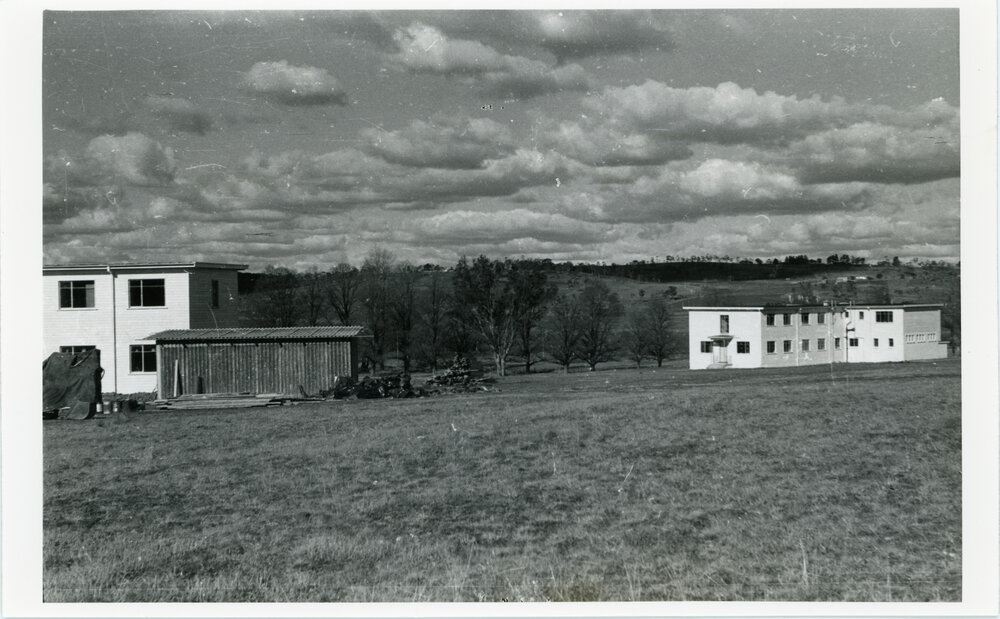Wright College construction site, 1958