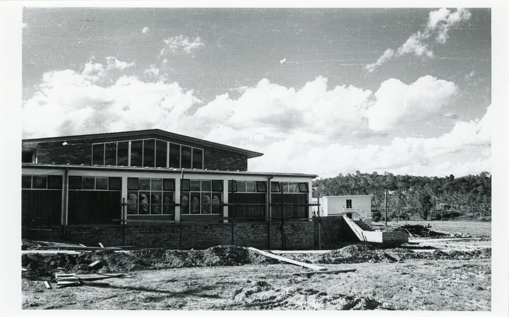 Wright College construction, 1961