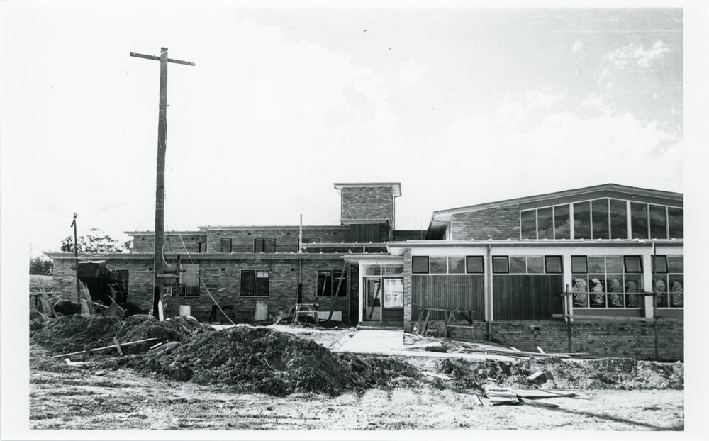 Wright College construction, 1961