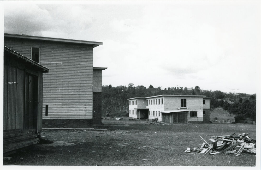 Wright College construction, 1958