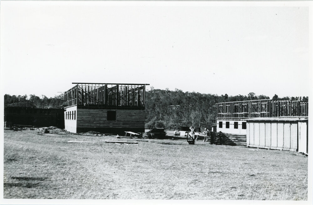 Wright College construction, 1957