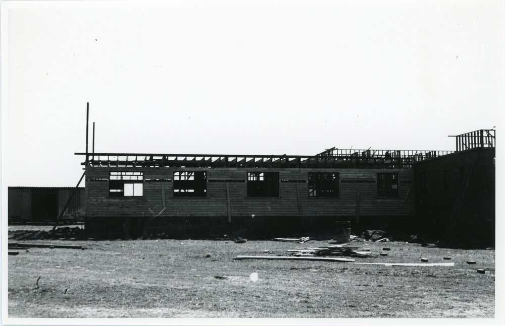 Wright College construction, 1957