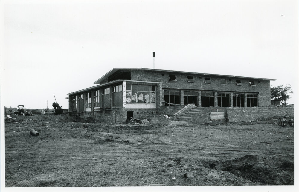 Wright College construction, 1960