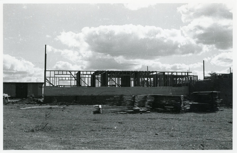 Wright College construction, 1957