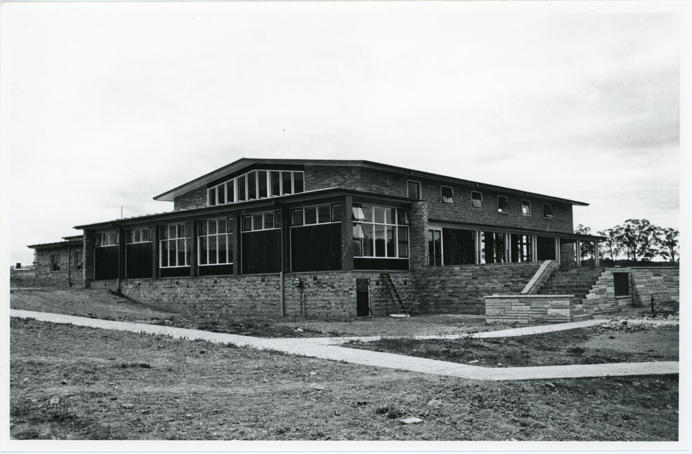 Wright College construction, 1961