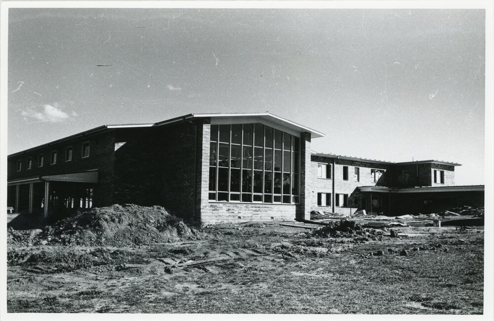 Wright College construction, 1960