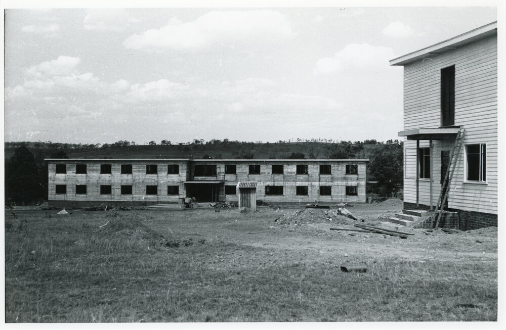 Wright College construction, 1962