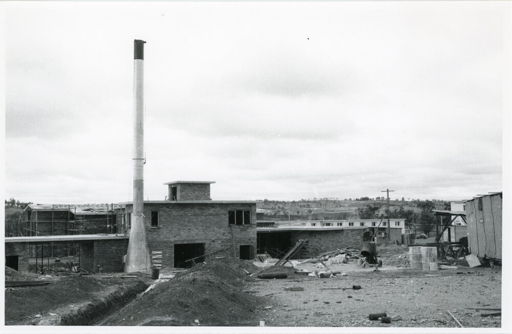 Wright College construction, 1960