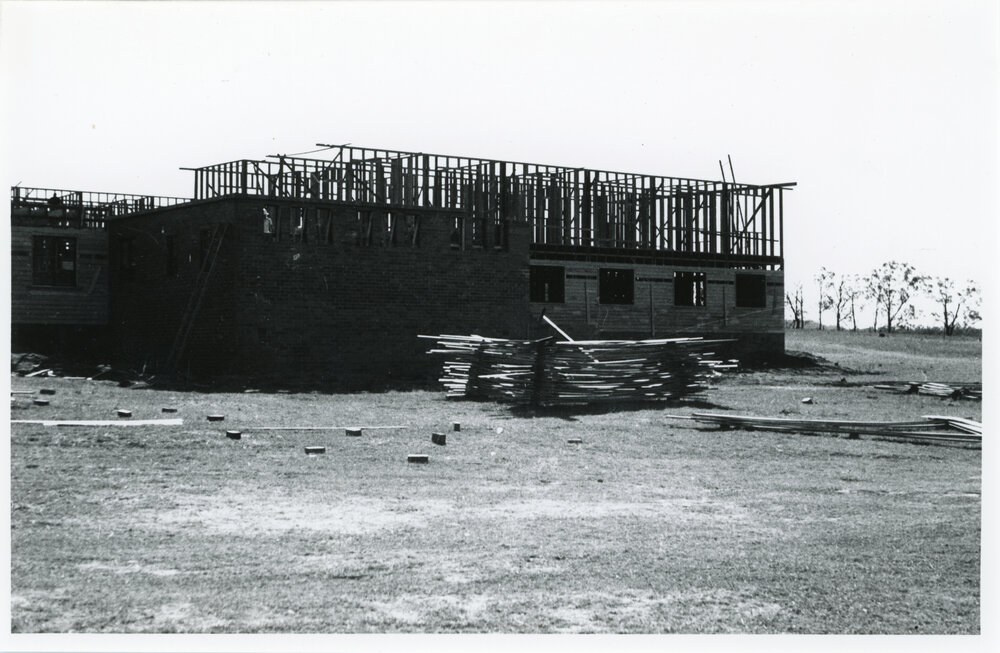 Wright College construction, 1957