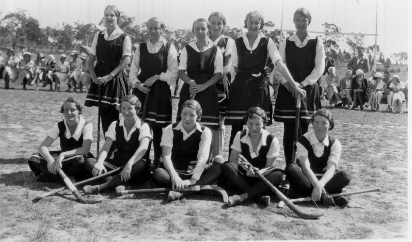 Armidale Teachers' College: Sporting Groups: Easter Re-union, Hockey Team 1933