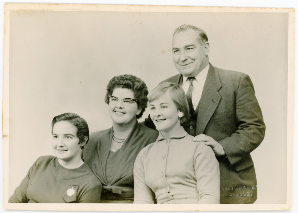 Alan Voisey and family